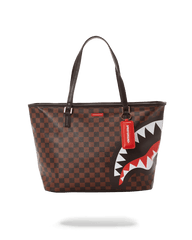 CHECKS IN CAMOFLAUGE TOTE