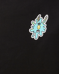 SPONGEBOB SPLAT PULLOVER SWEATER (BLACK)