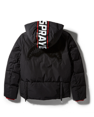 PATCH GRAFFITI PUFFER JACKET