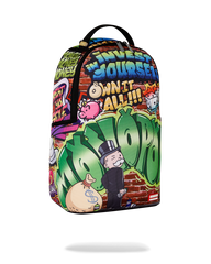MONOPOLY GRAFFITI GOLD RUSH DLXR BACKPACK