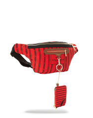 REVERSE SHARKS IN PARIS CROSSBODY (RED)