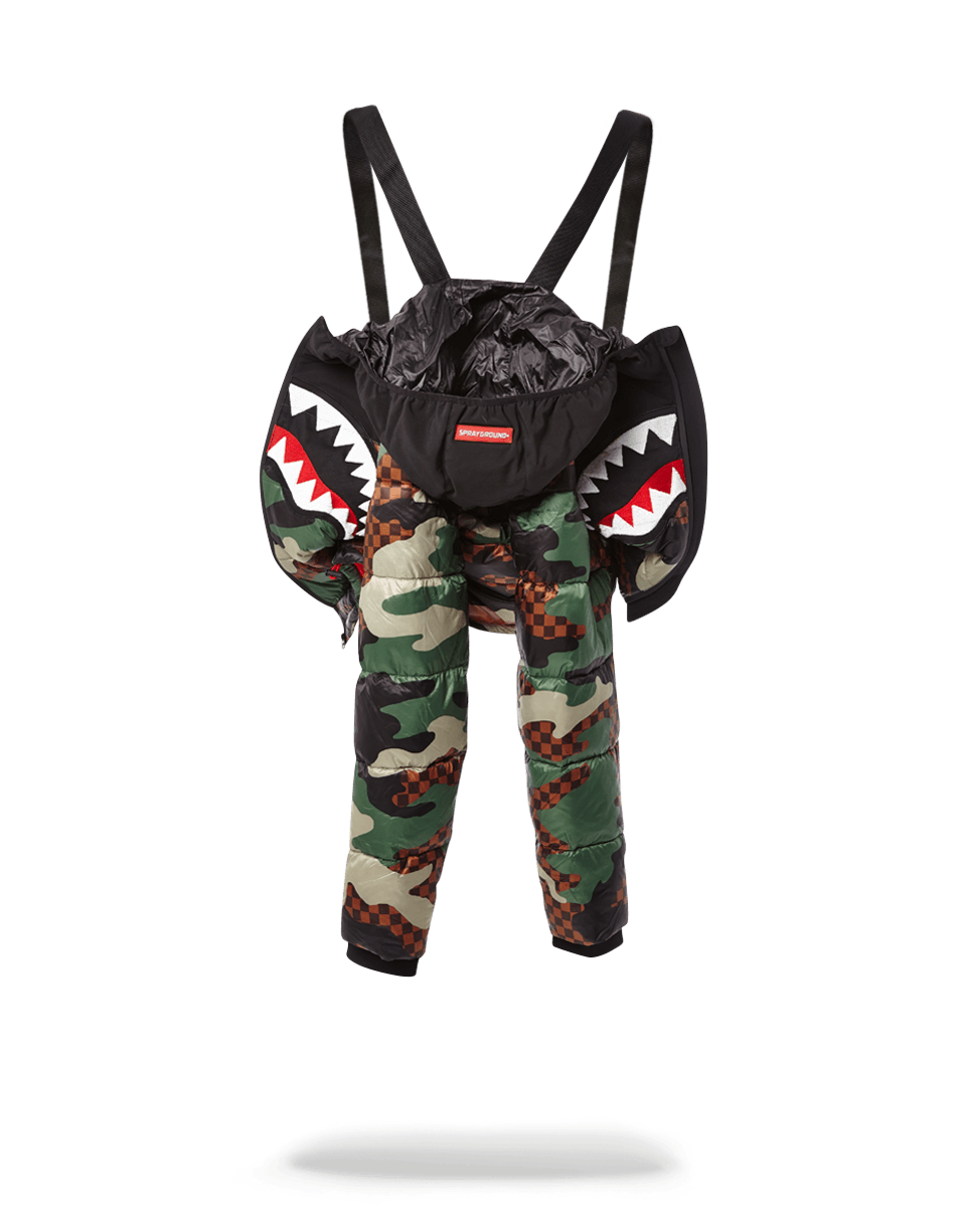 CAMO CHECKERED PUFFER