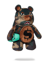 CAMOCHECK MONEYBEAR TEDDYBEAR BACKPACK