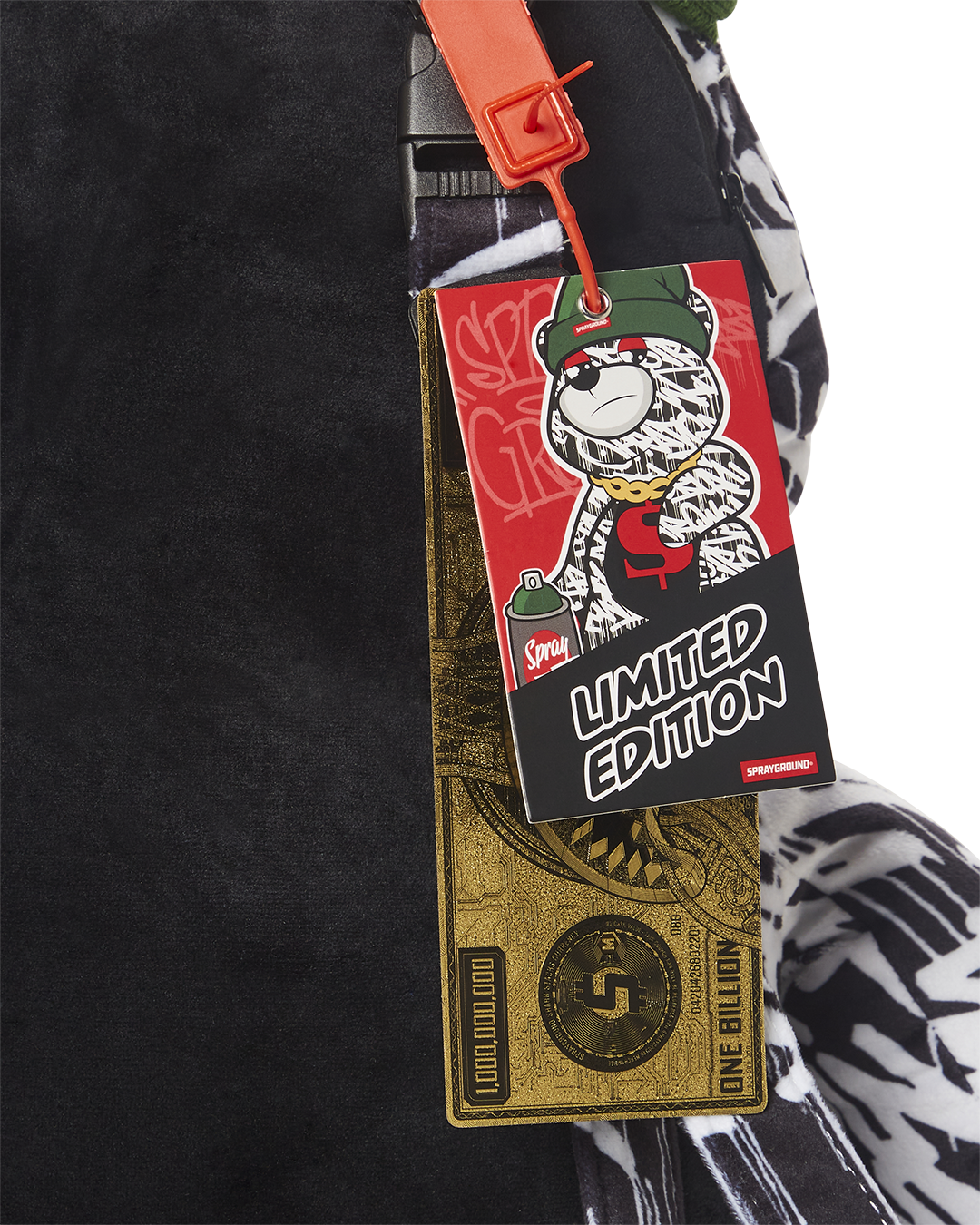 NIGHT NIGHT MONEYBEAR TEDDYBEAR BACKPACK