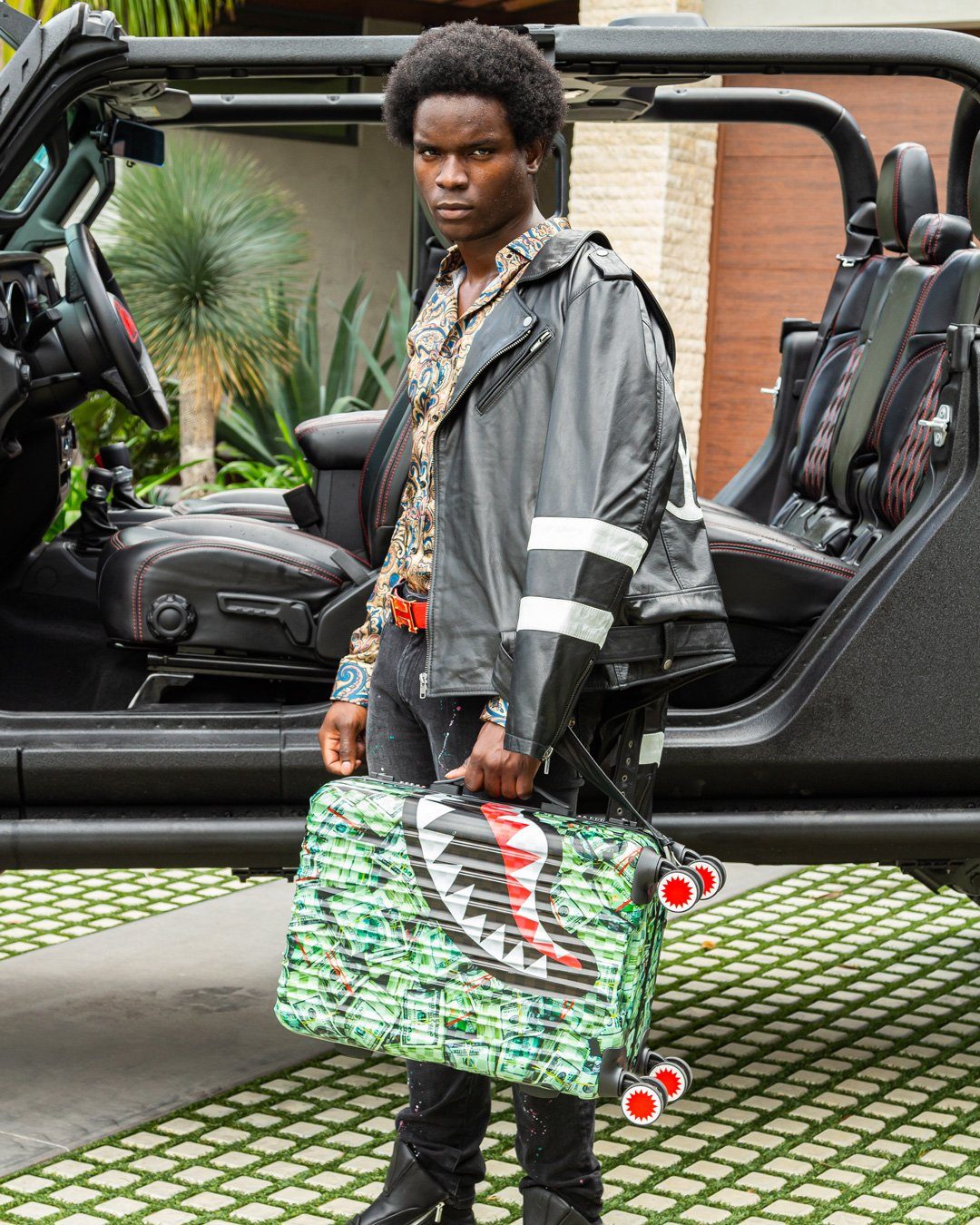 MAMA I MADE IT SHARKNAUTICS HARDSHELL CARRY-ON LUGGAGE