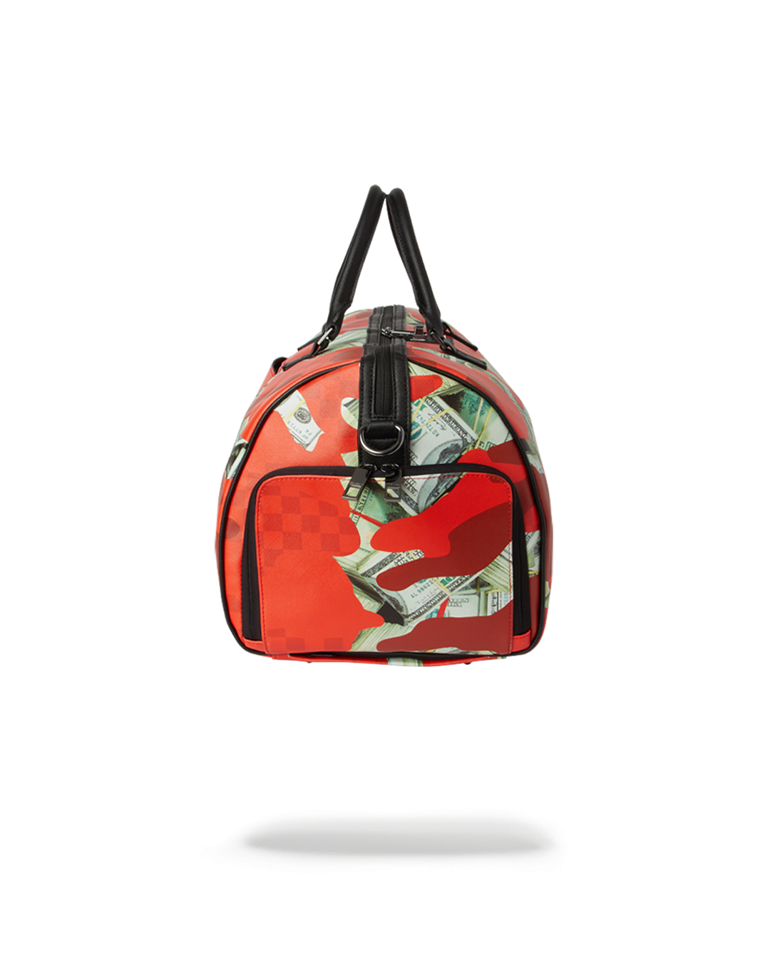 MONEY CAMO (RED) DUFFLE