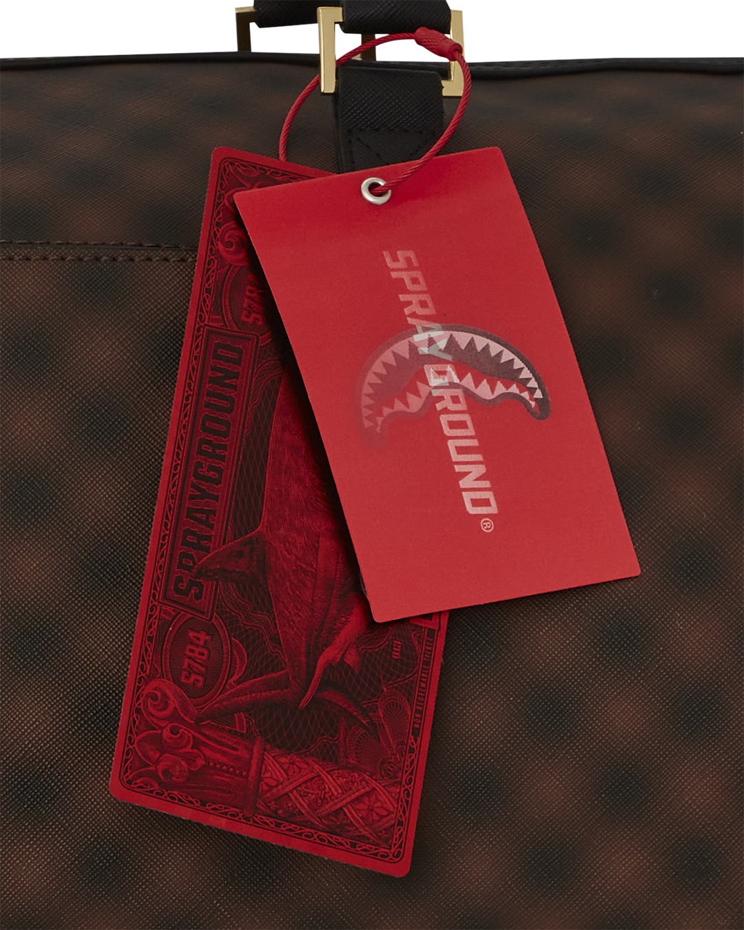 SHARKS IN PARIS BLUR EFFECT DUFFLE