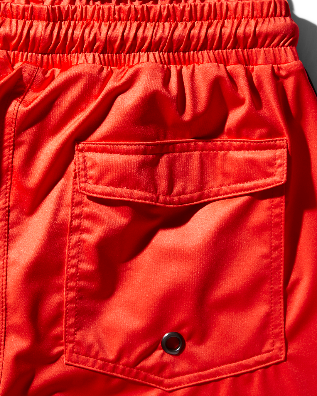 KIDS JAPAN WAVE SWIM TRUNKS (RED)