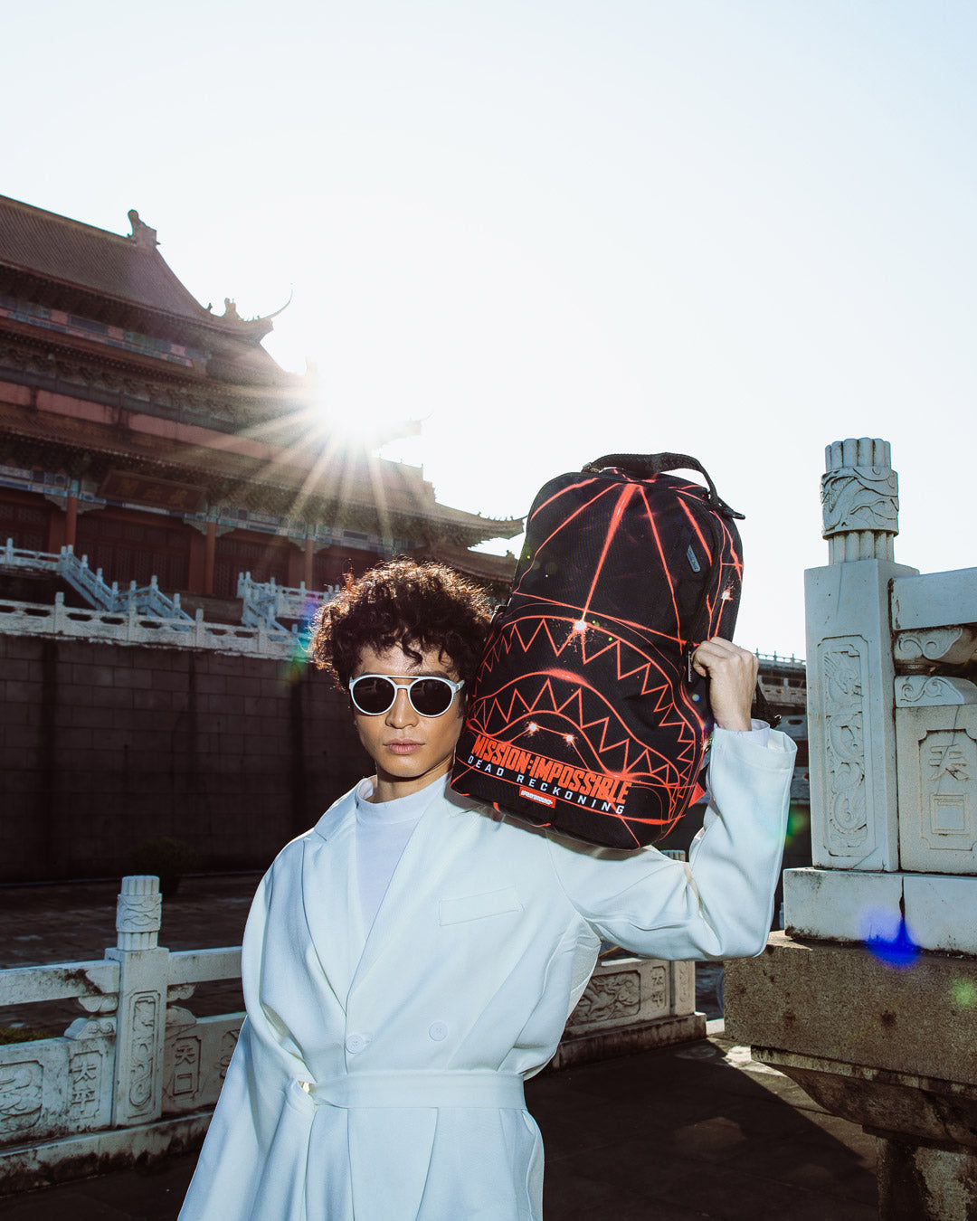 MISSION IMPOSSIBLE HEIST LASER SHARK BACKPACK